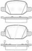 REMSA 0727.52 Brake Pad Set, disc brake